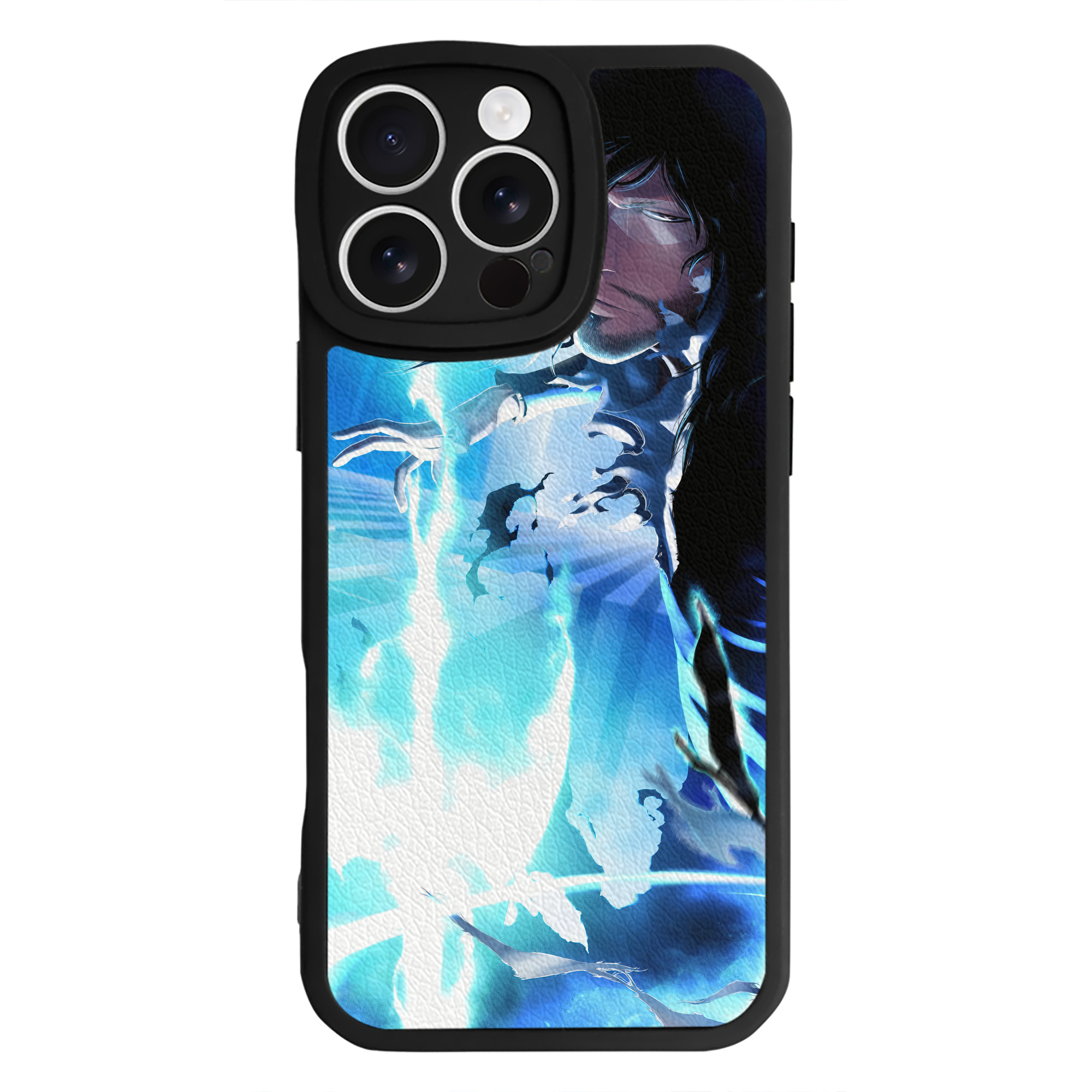 （画像用） ブリーチ BLEACH 【iPhone 16シリーズ対応】シリコンスマホケース（レザー調） 材質：シリコン